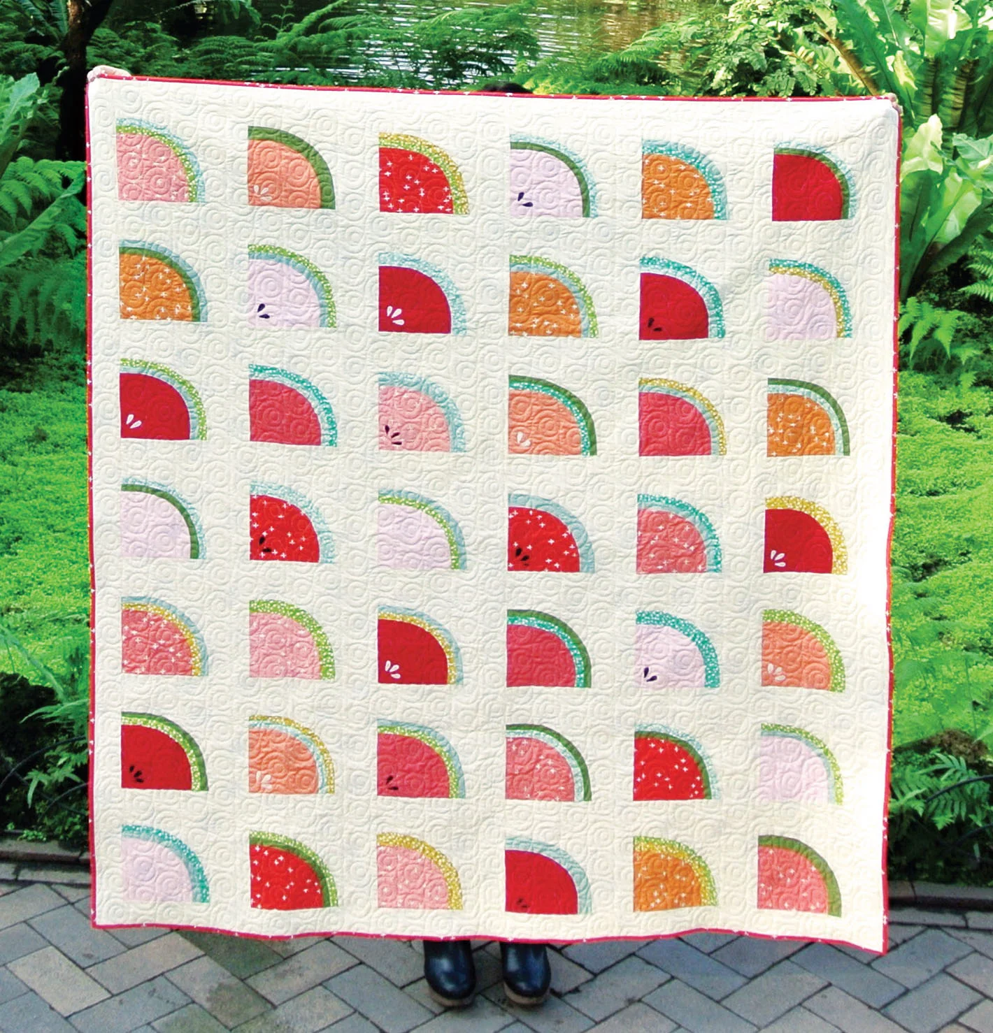 Mod Melons Quilt Top - 3 sessions