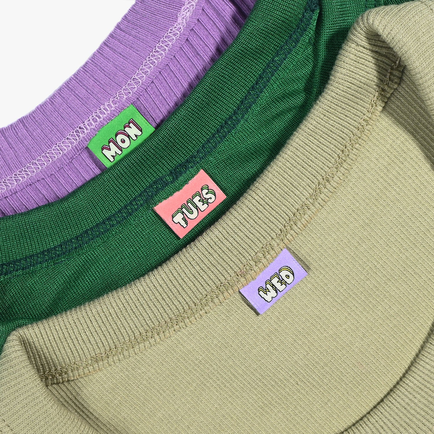 Mon 2 Sun - 7 Sew-in Labels - Image 3