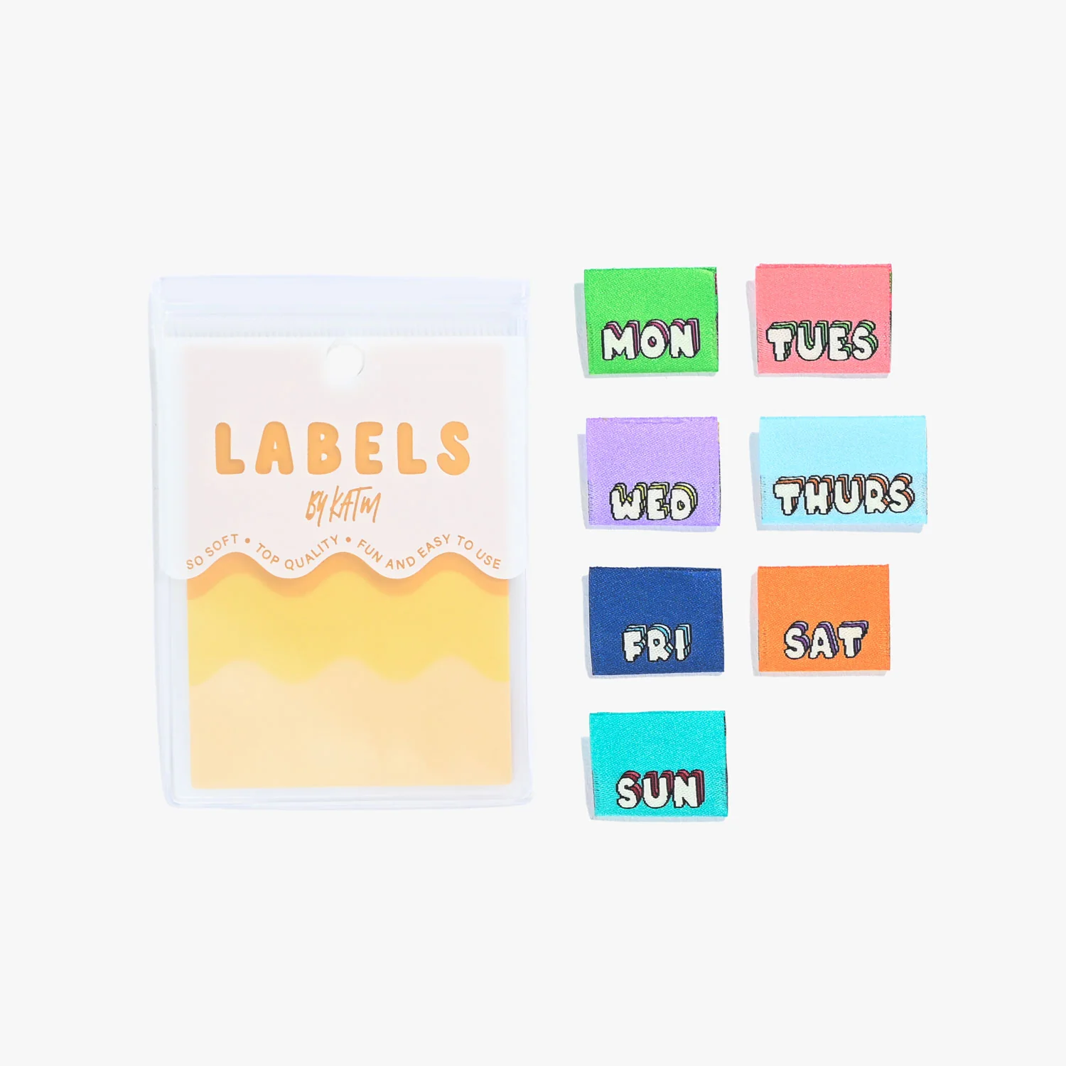 Mon 2 Sun - 7 Sew-in Labels - Image 9