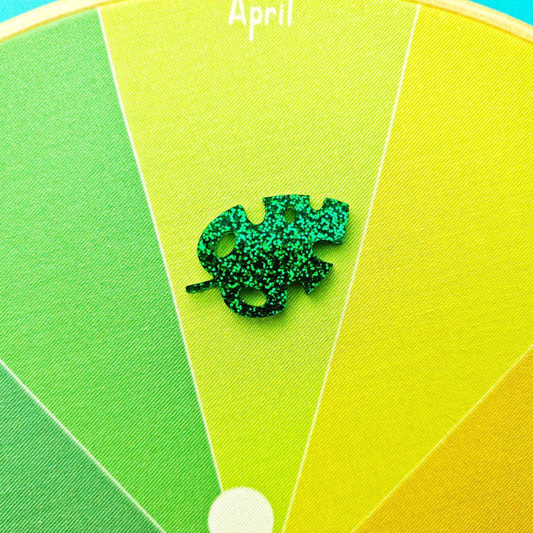 Monstera Leaf Plant Magnetic Needle Minder - Image 2