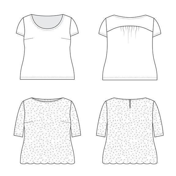 Montrose Top Pattern - Image 8