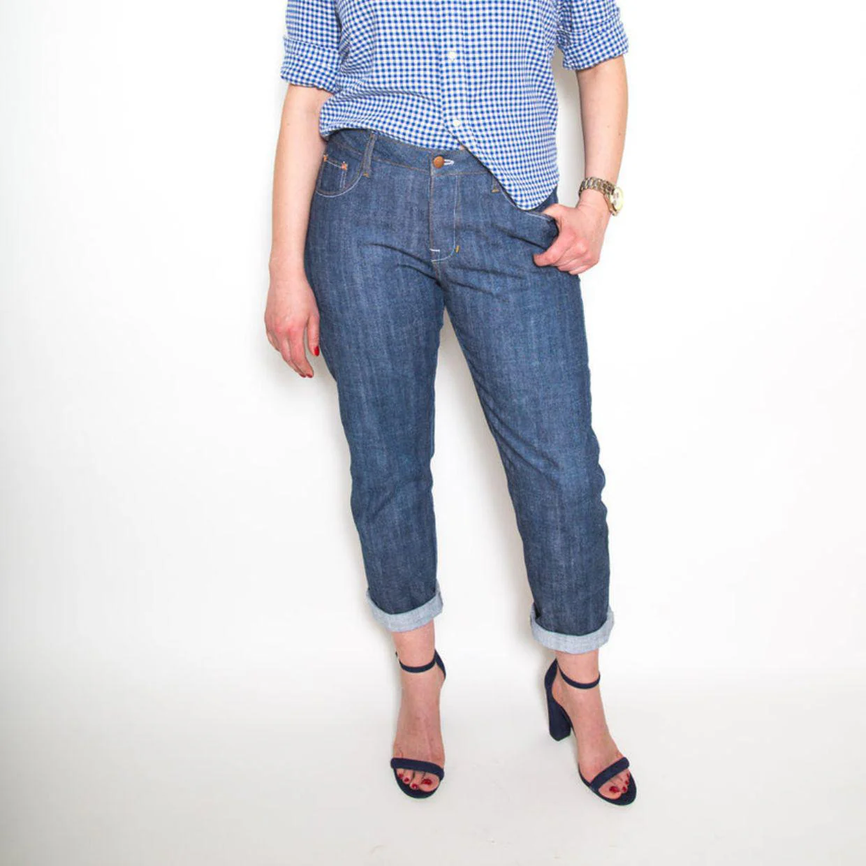 Morgan Boyfriend Jeans Pattern - Image 7