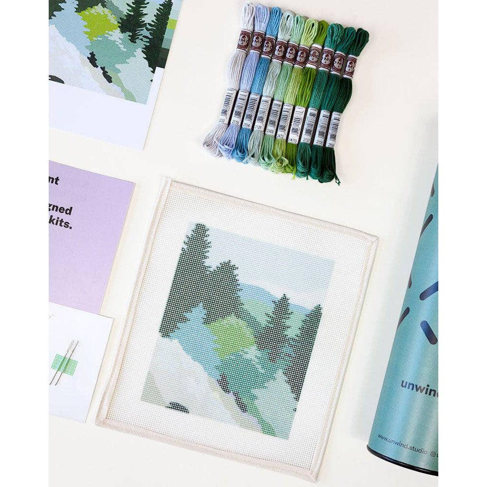 Mountain Spring Needlepoint Kit