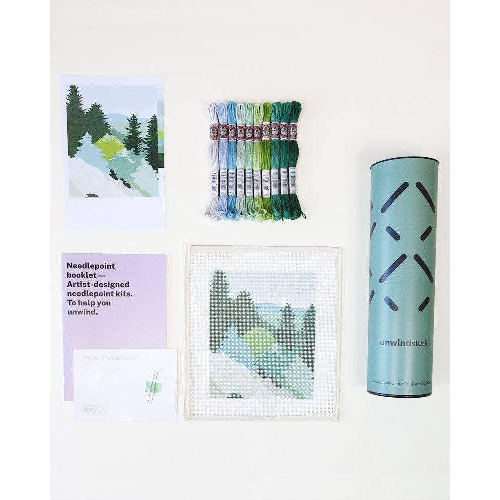 Mountain Spring Needlepoint Kit - Image 2