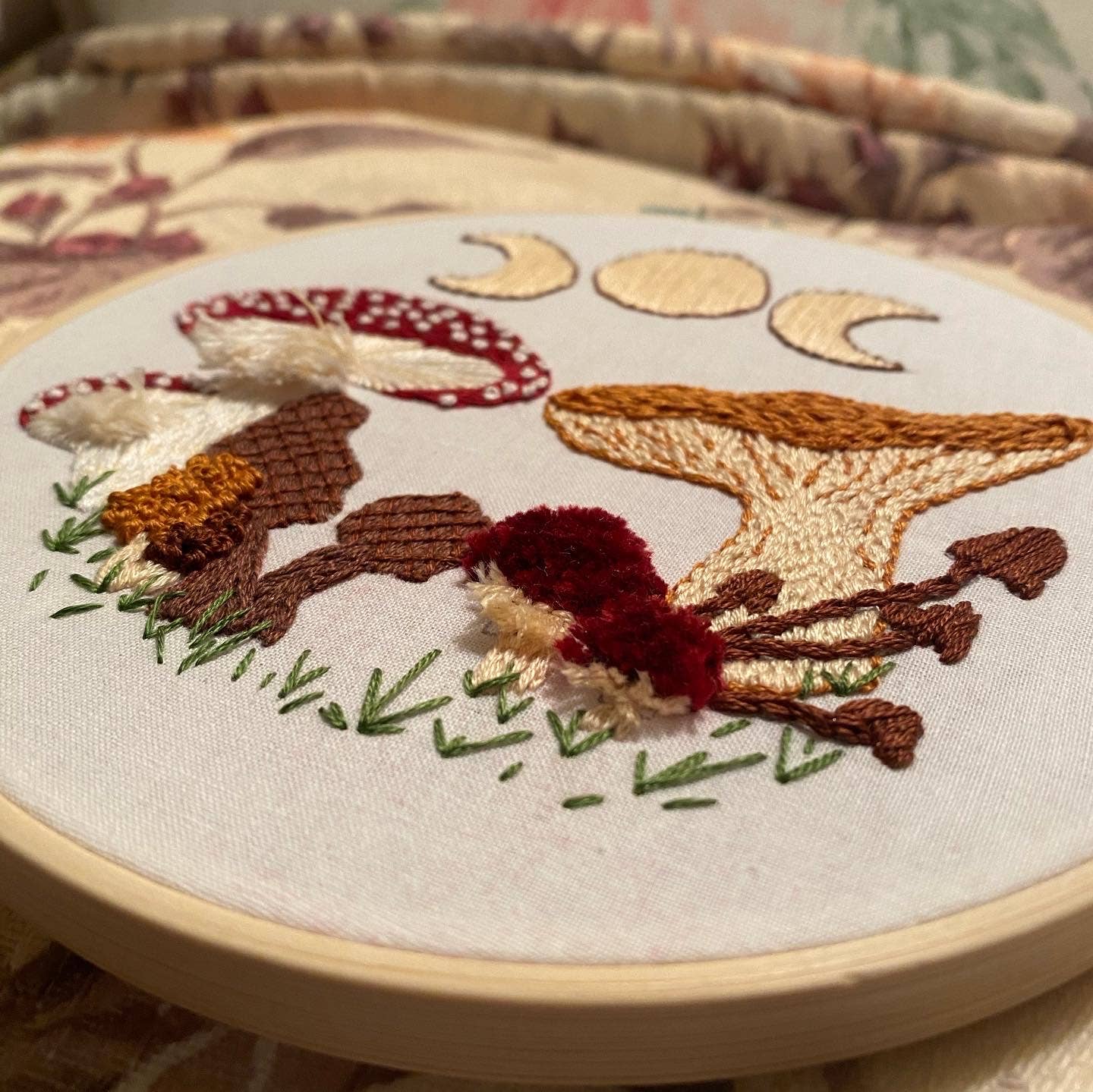 Mushie Sampler Embroidery Kit - Image 3