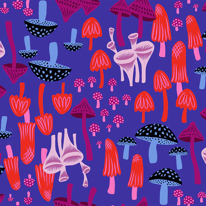 Mushroom Land Blacklight