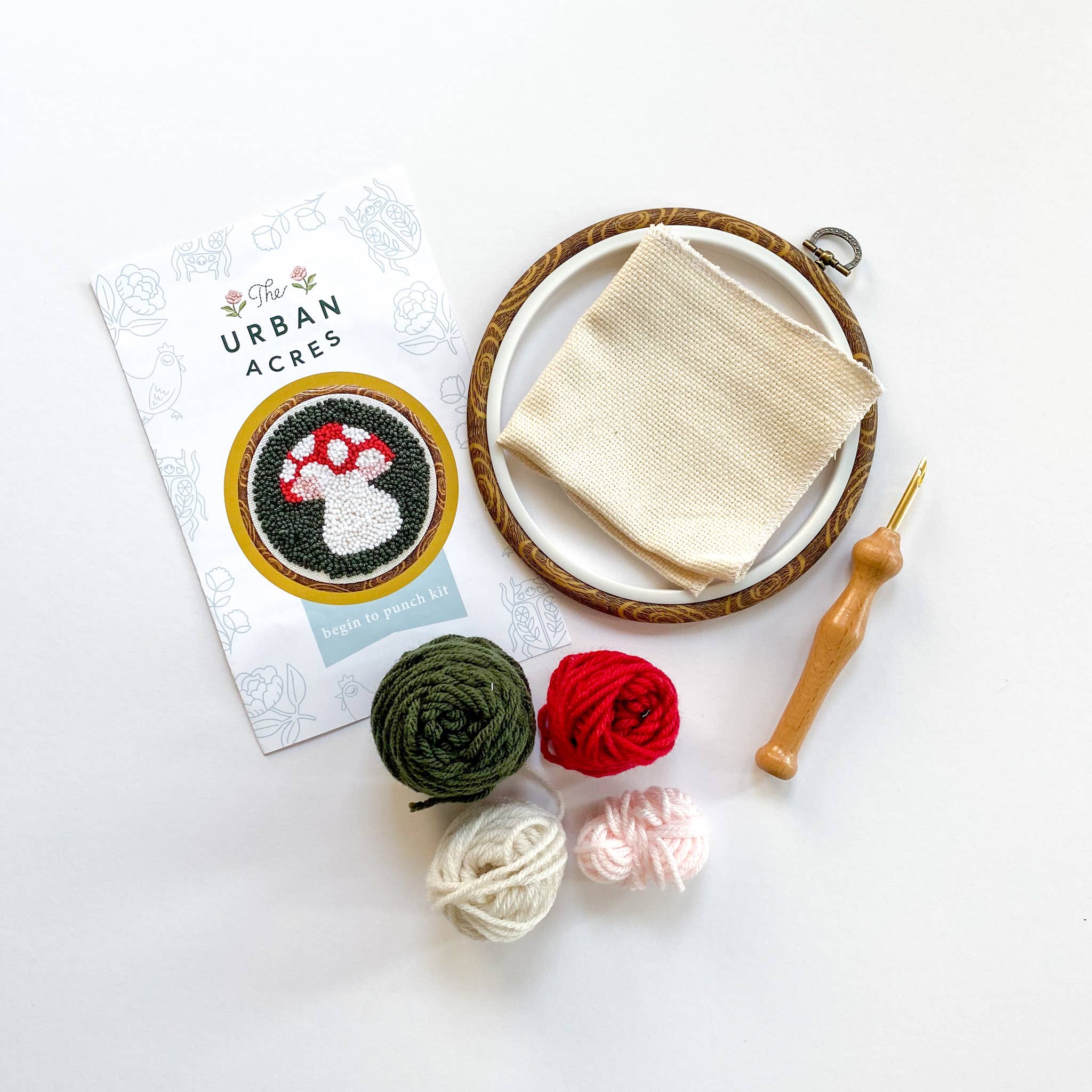 Mushroom Punch Needle Kit - Image 2