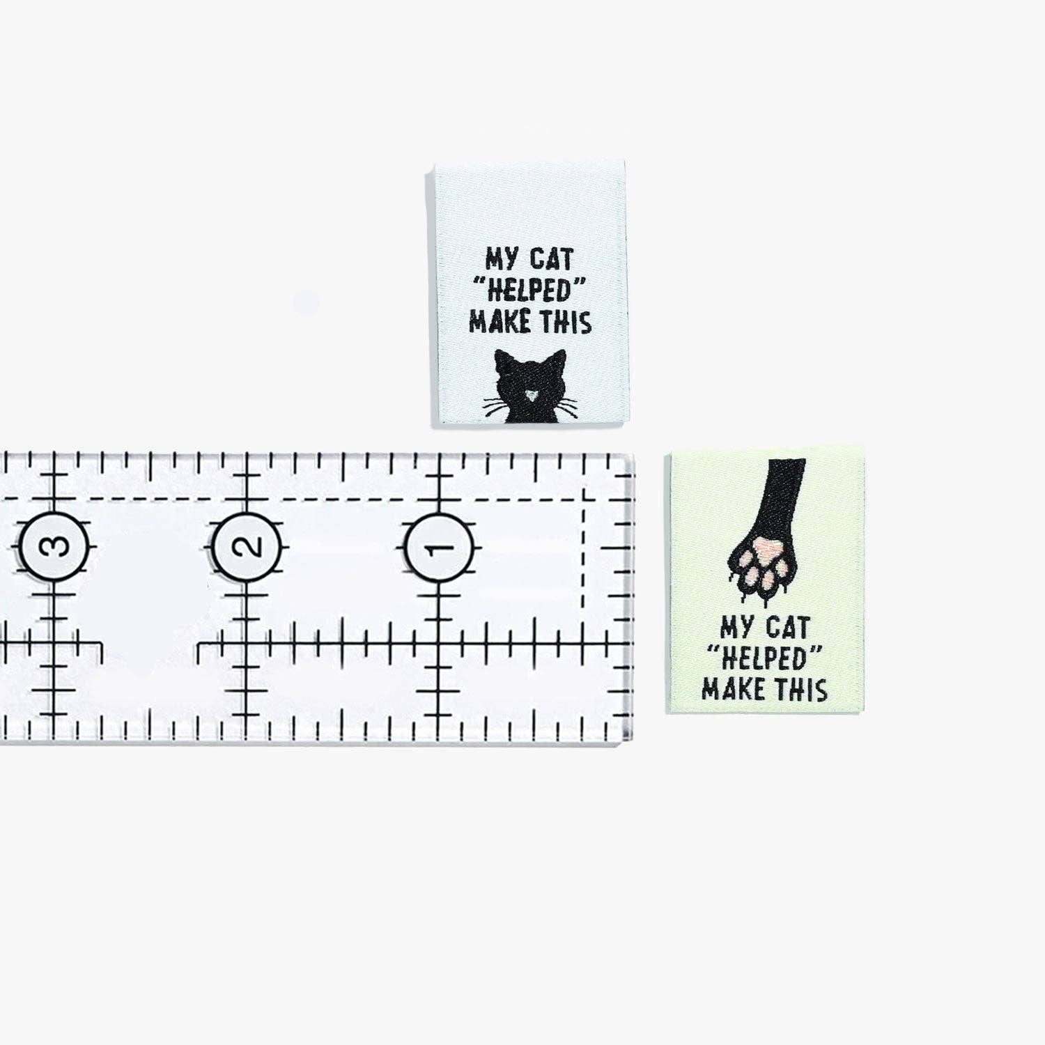 My Cat Helped Me Make This Woven Sew-In Labels - Image 3