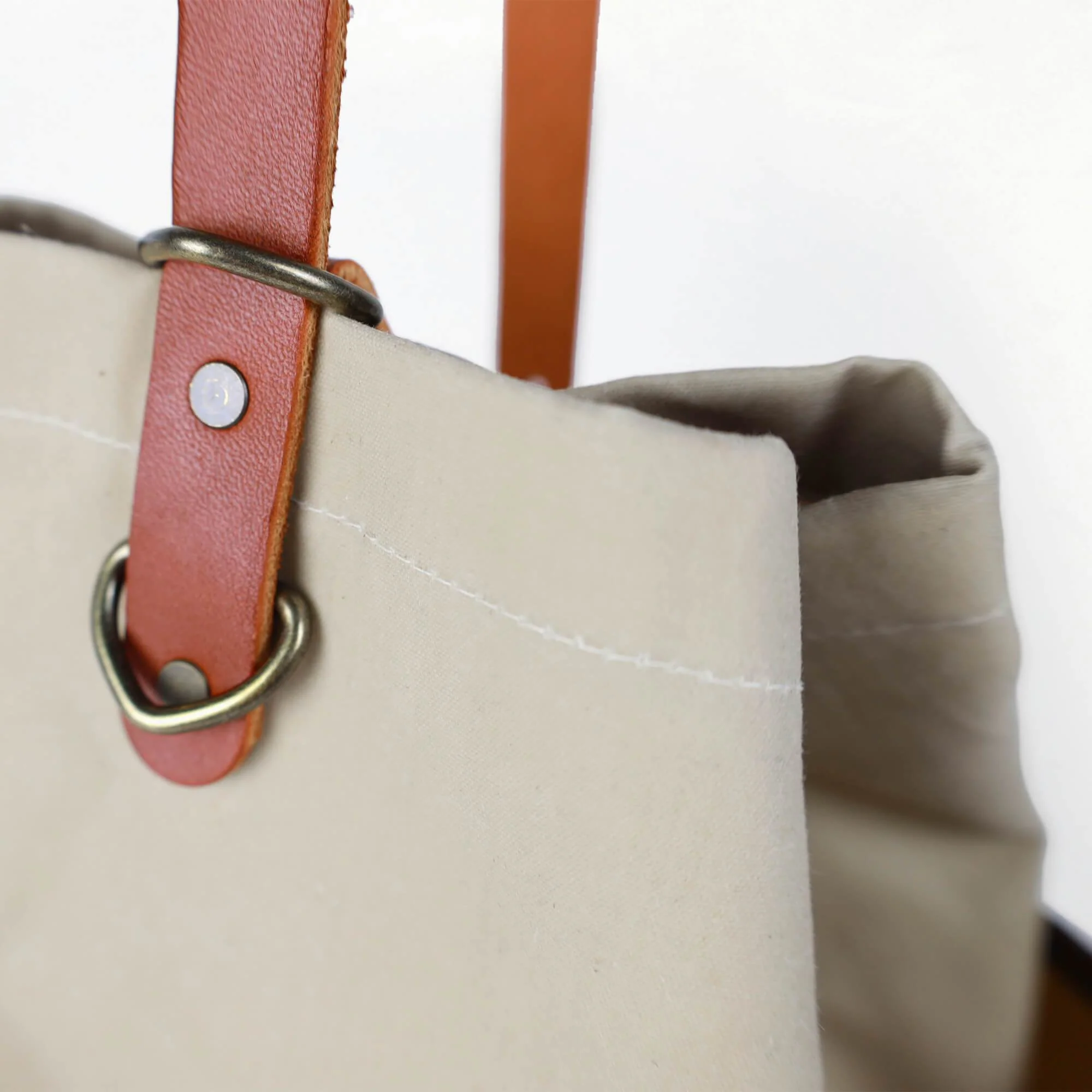 Naito Bucket Bag Leather + Hardware Kit - Black Leather - Image 8