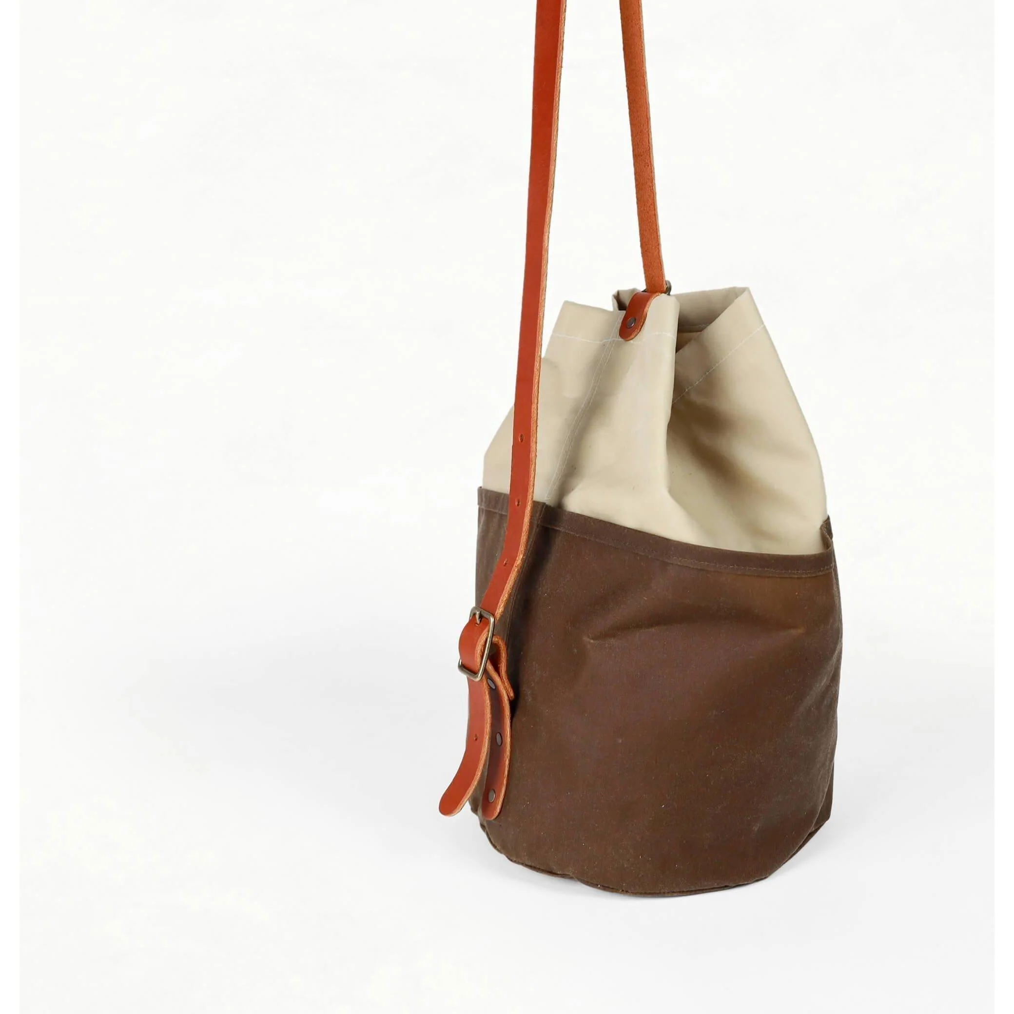 Naito Bucket Bag Leather + Hardware Kit - Chestnut Leather - Image 10