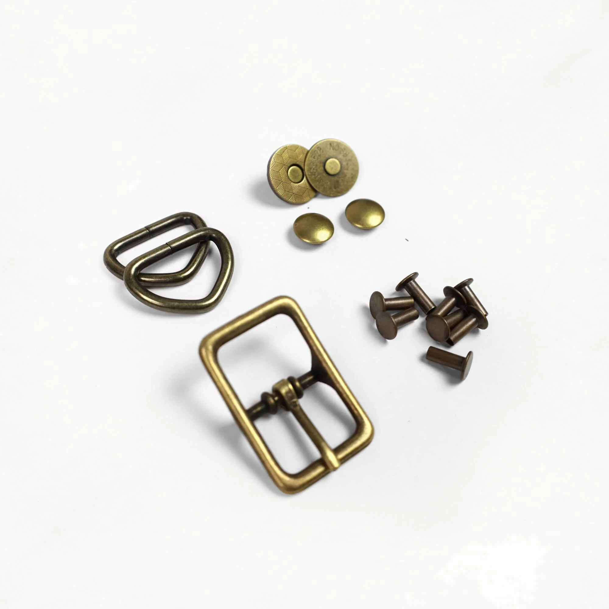 Naito Bucket Bag Leather + Hardware Kit - Chestnut Leather - Image 3
