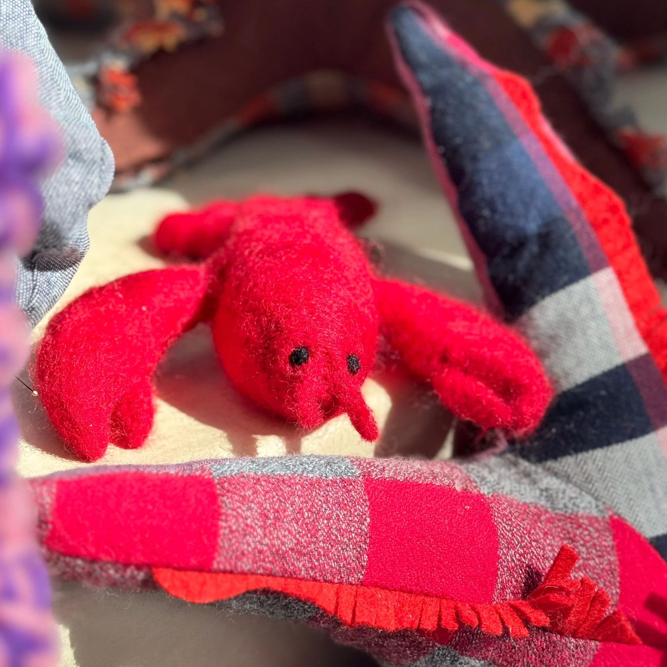 Needle Felted Lobster - Image 3