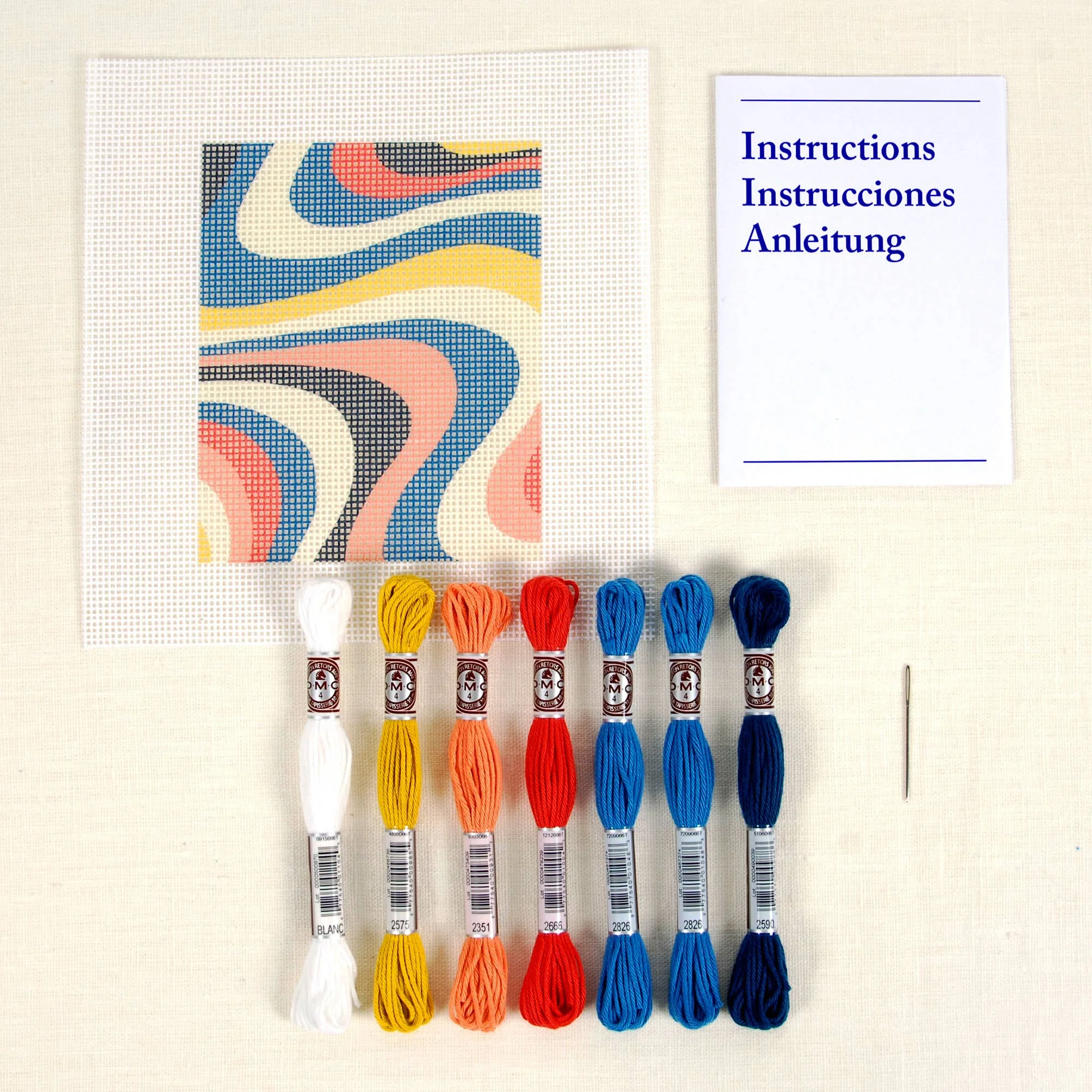 Needlepoint Tapestry Kit - Wave - Image 2