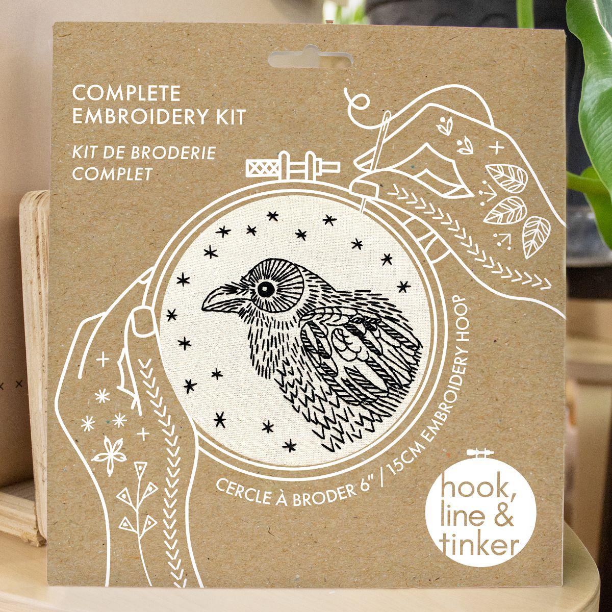 Nevermore Embroidery Kit - Image 4