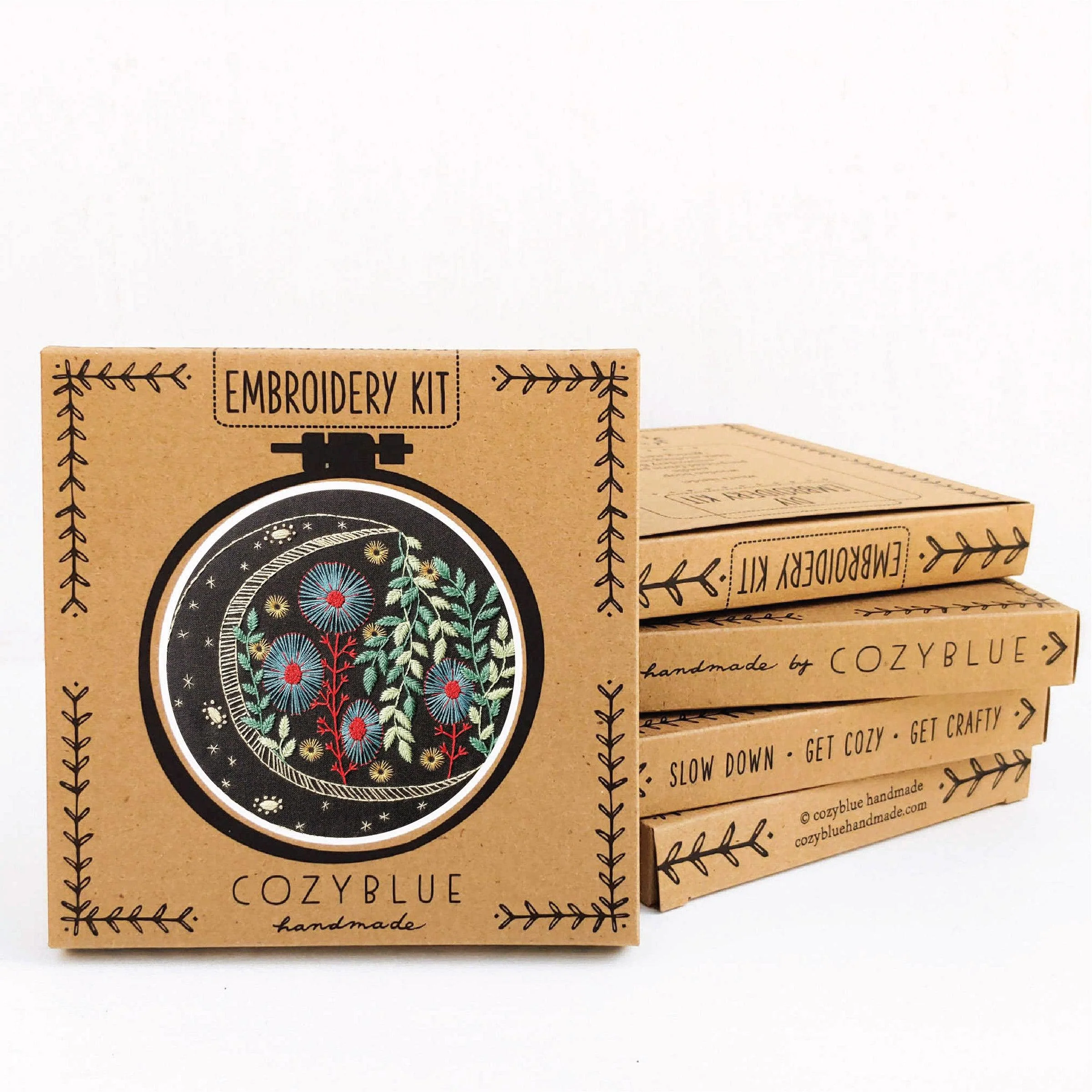 Night Garden Embroidery Kit - Image 4