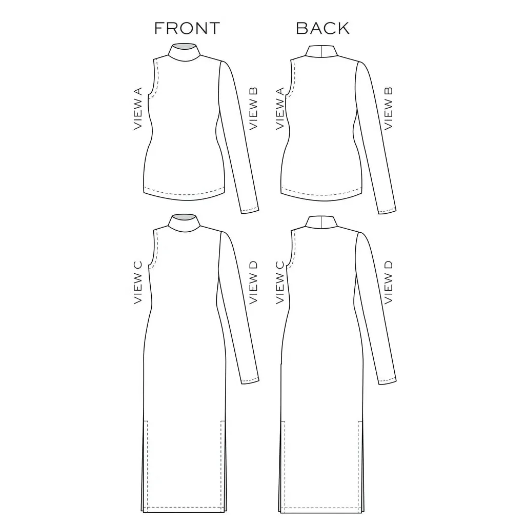 Nikko Top and Dress Pattern - Image 6