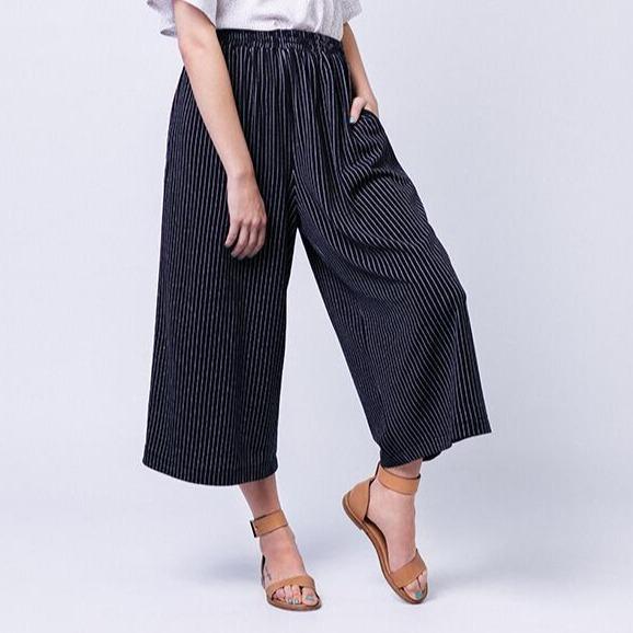 Ninni Elastic Waist Culottes Pattern