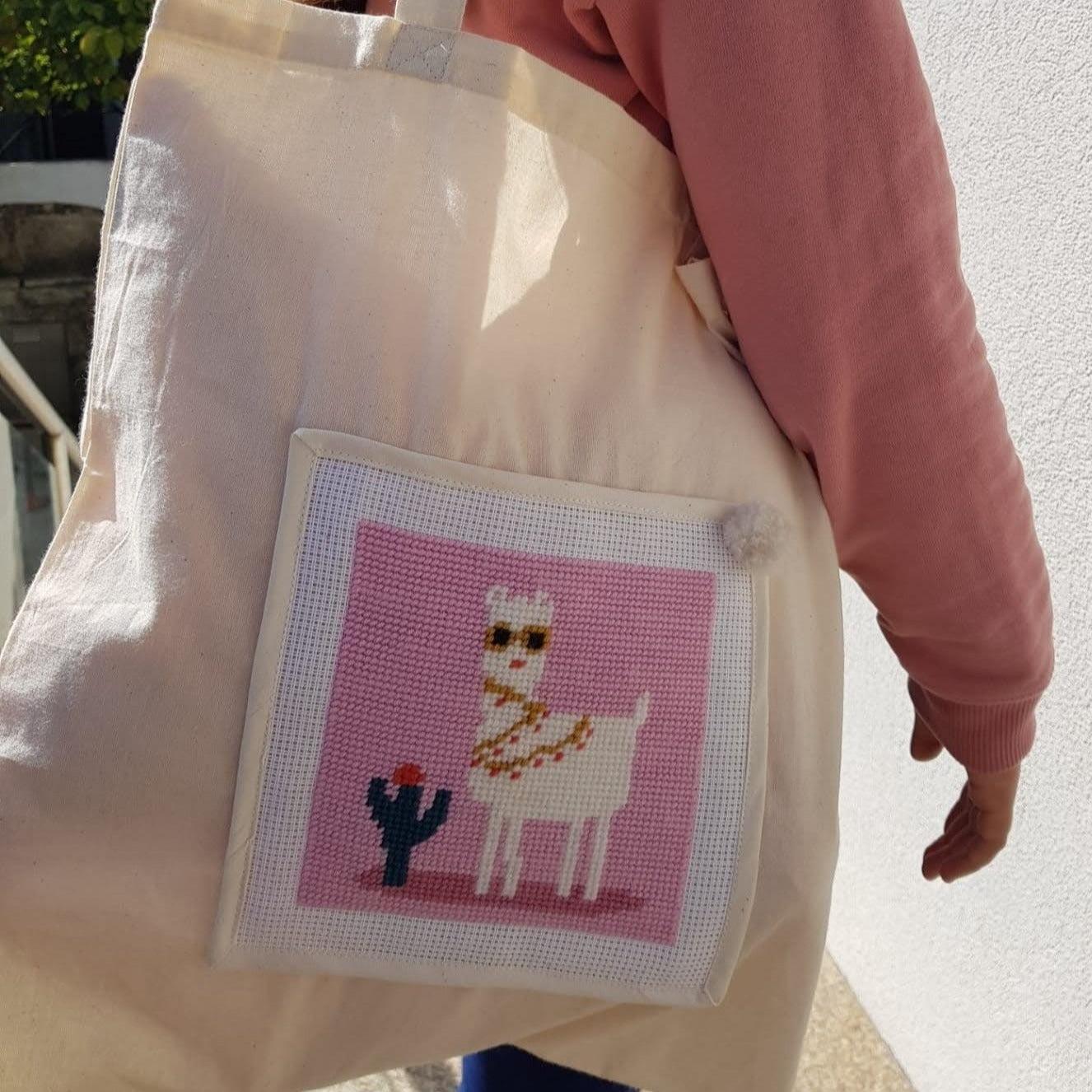 No Drama Llama - Needlepoint Kit for Kids - Image 5