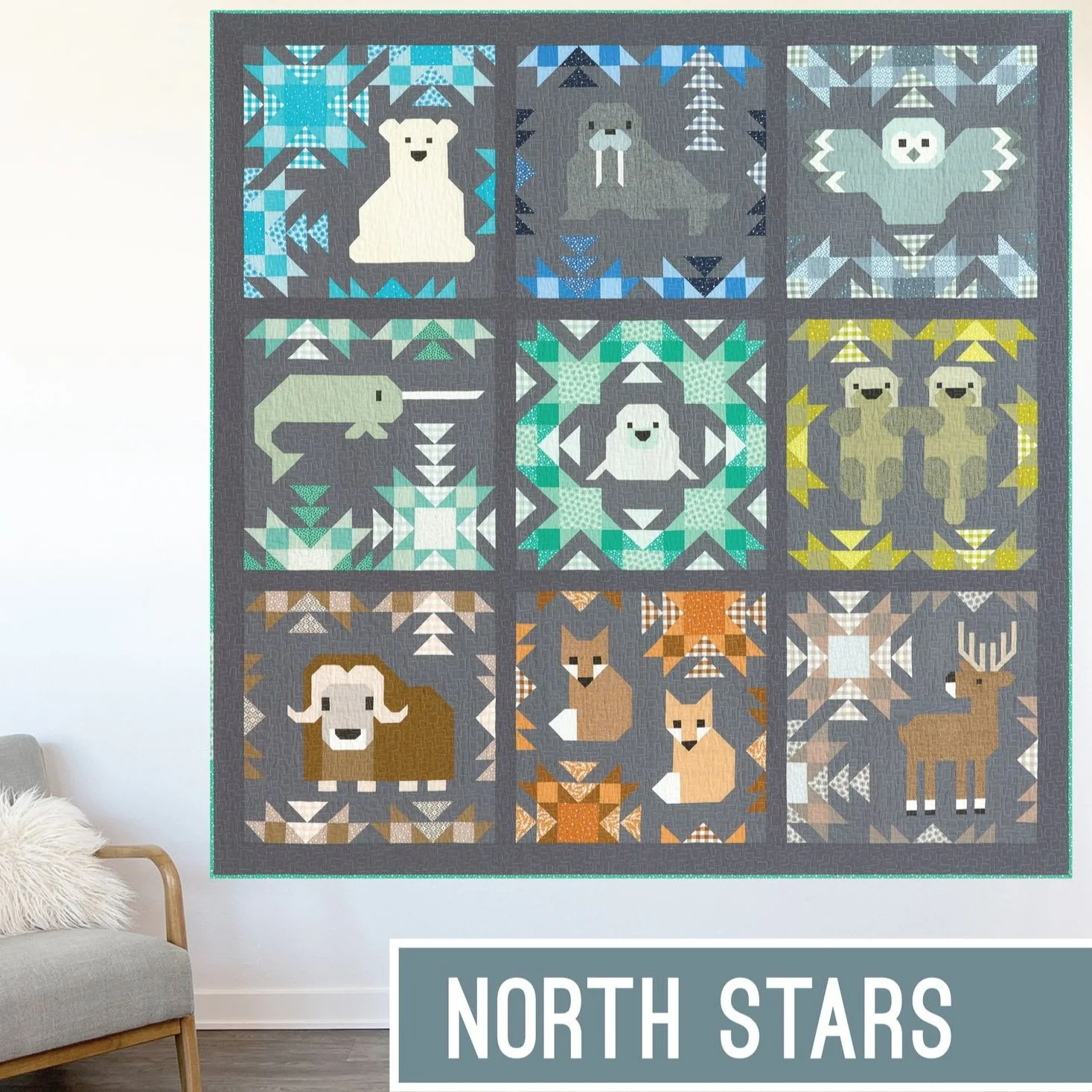 North Stars Quilt Pattern