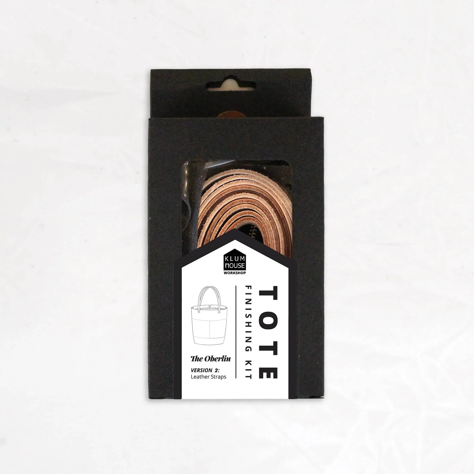 Oberlin Finishing Kit - Chestnut Leather & Antique Brass Hardware - Image 2