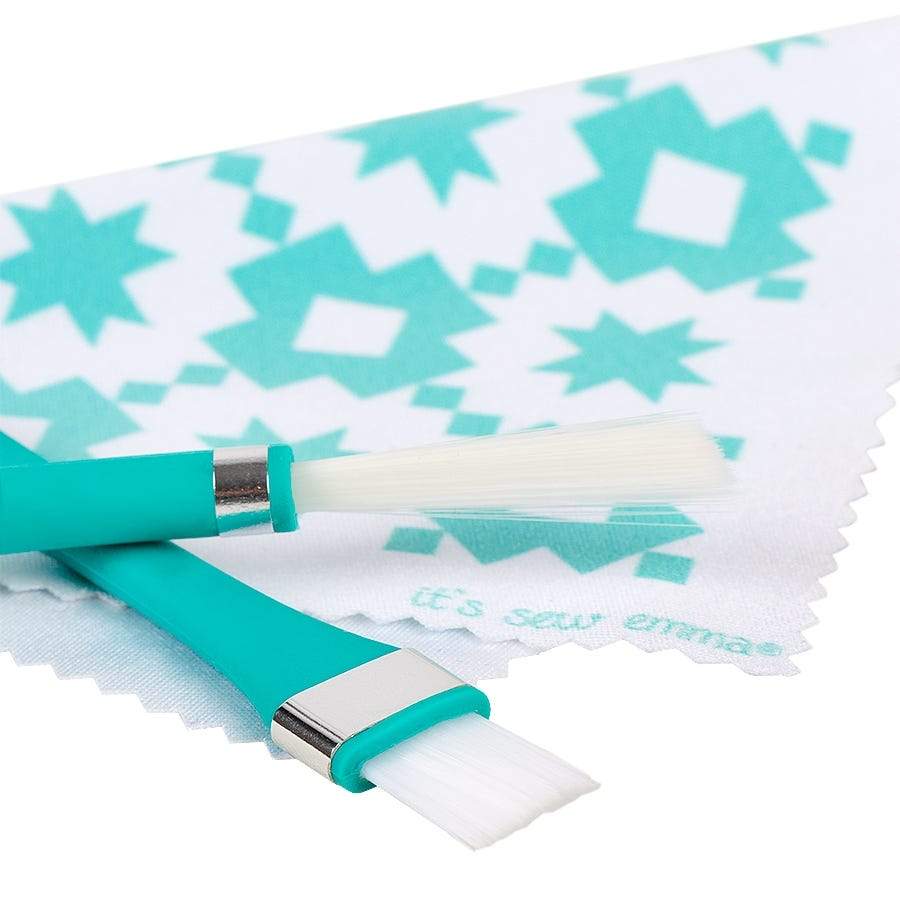 Oh Sew Clean Brush & Cloth Set - Gray - Image 3