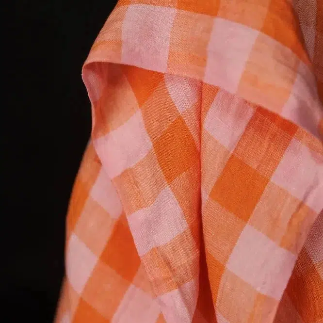 Olie Pop Gingham Laundered Linen - Image 3