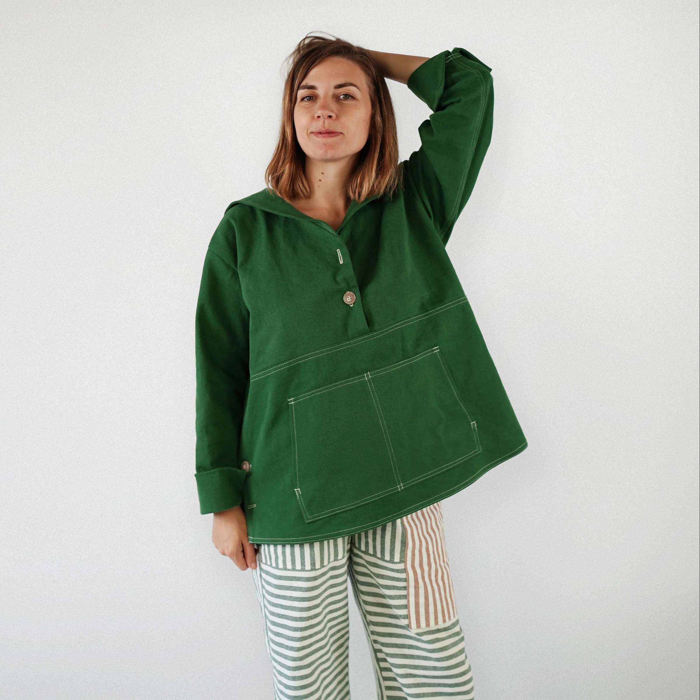 On Deck Popover Jacket Pattern - PDF DOWNLOAD - Image 9