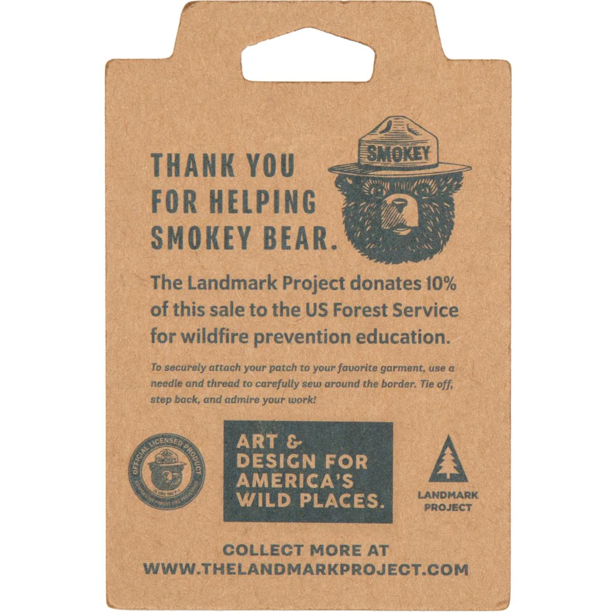 Only You Forestry Iron-On Patch - Image 2