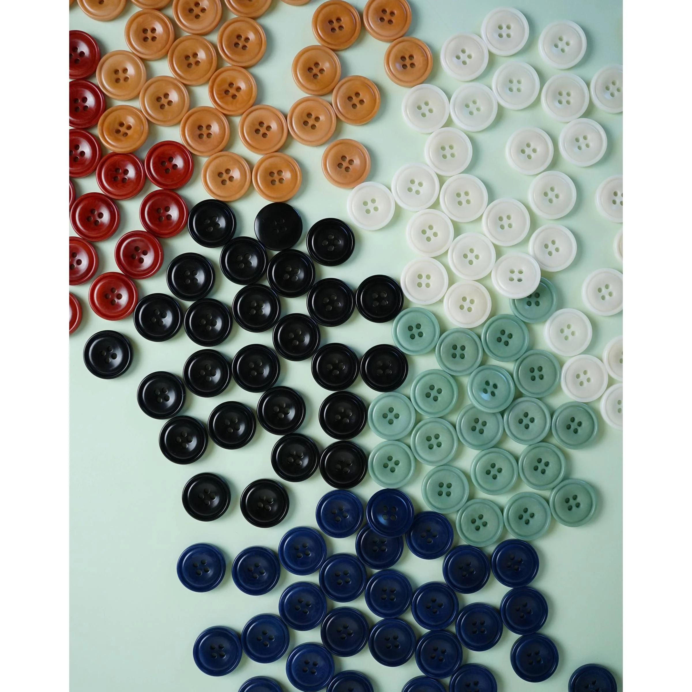 Onyx 3/4" Corozo Nut Buttons - Image 4