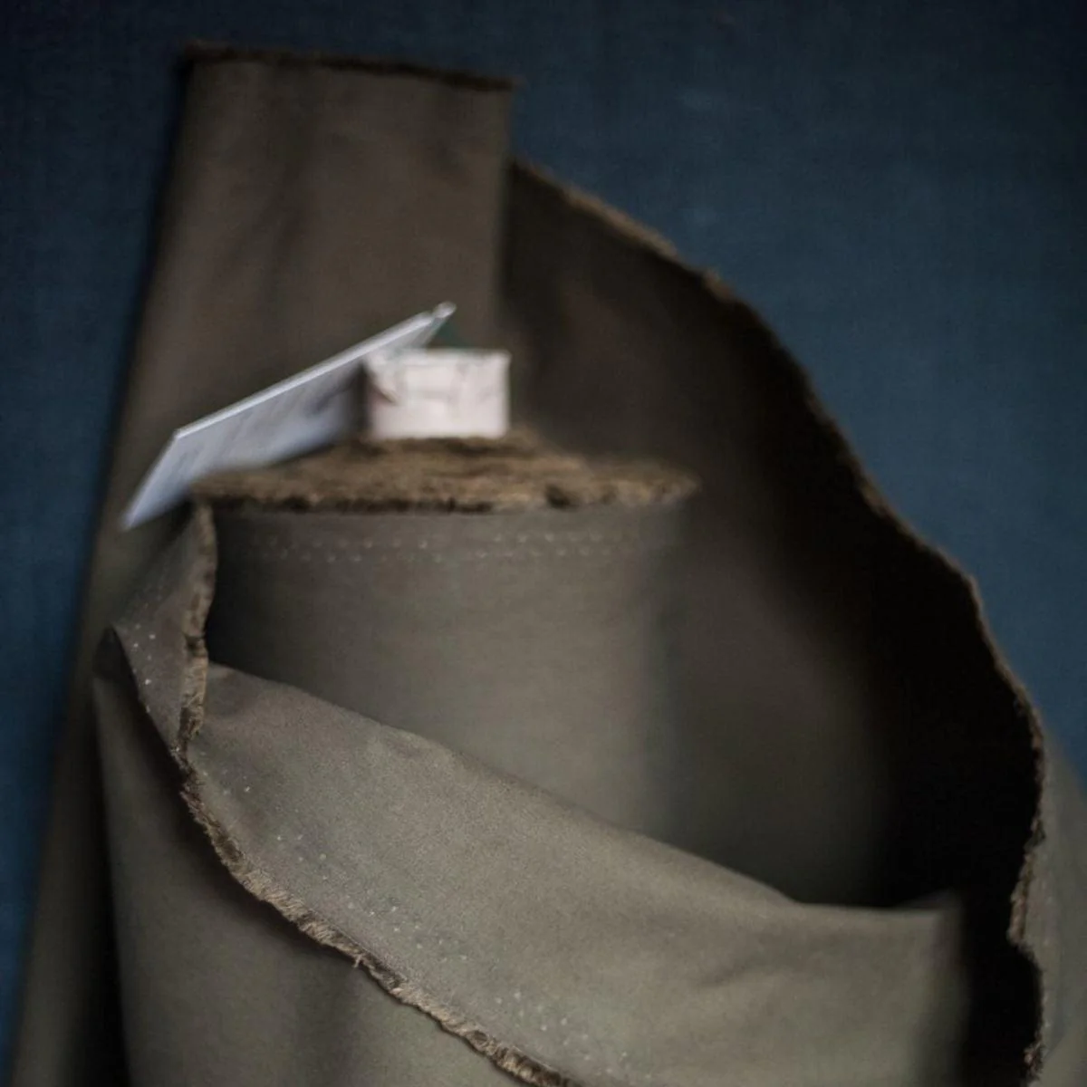 Organic Dry Oilskin Khaki