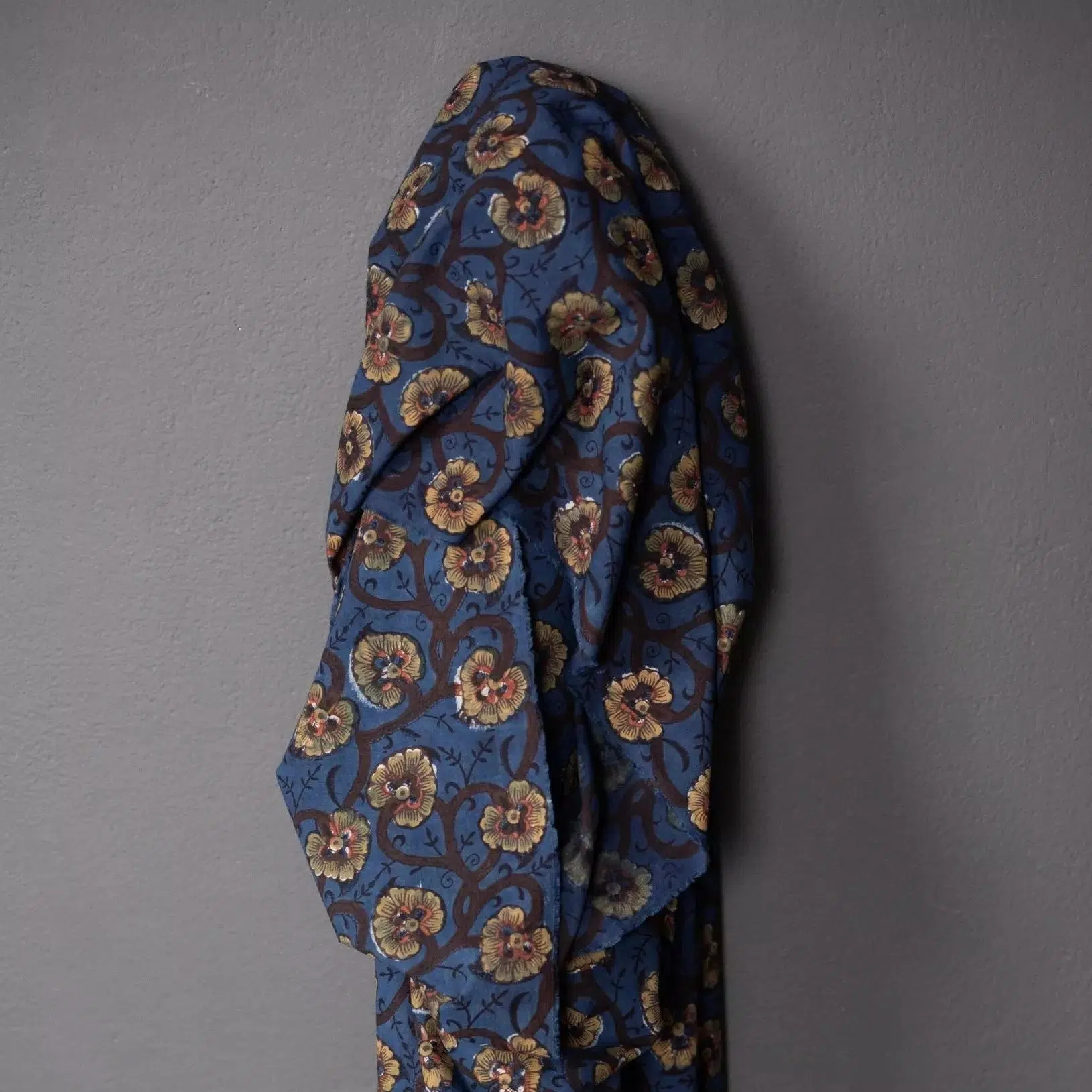 Organic Indian Cotton, Marigold Block