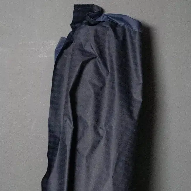 Organic Traditional Gingham Oilskin Deep Ocean - Image 2