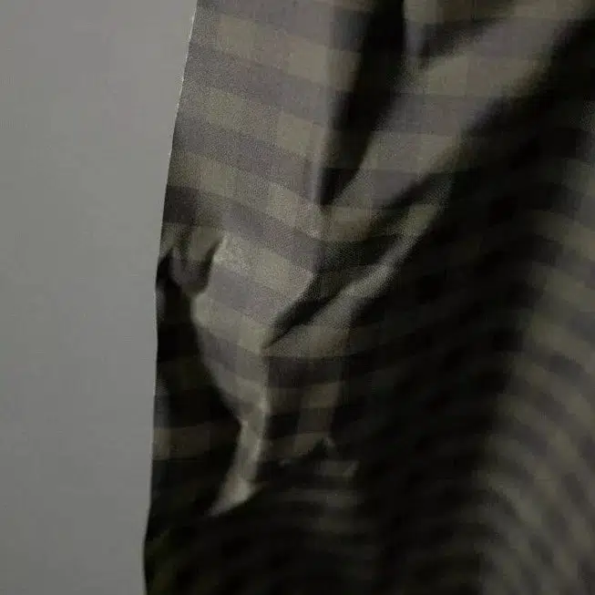Organic Traditional Gingham Oilskin Scottish Green - Image 3