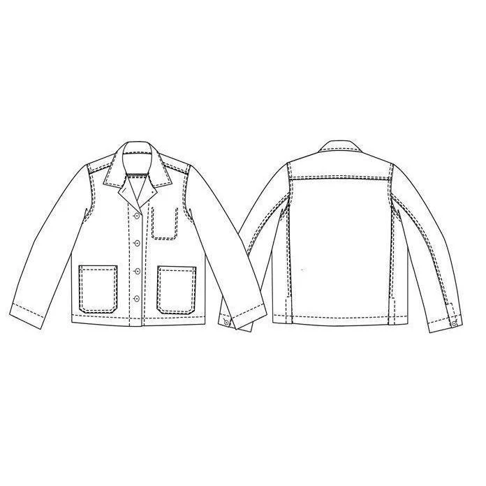 Ottoline Jacket Pattern - PDF DOWNLOAD - Image 7
