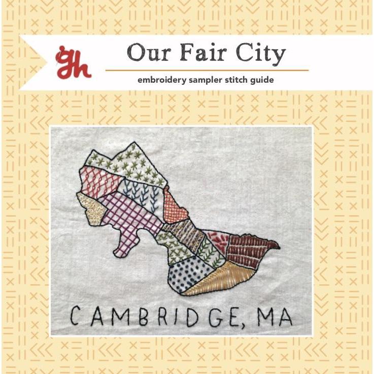 Our Fair City Somerville Embroidery Kit - Image 2