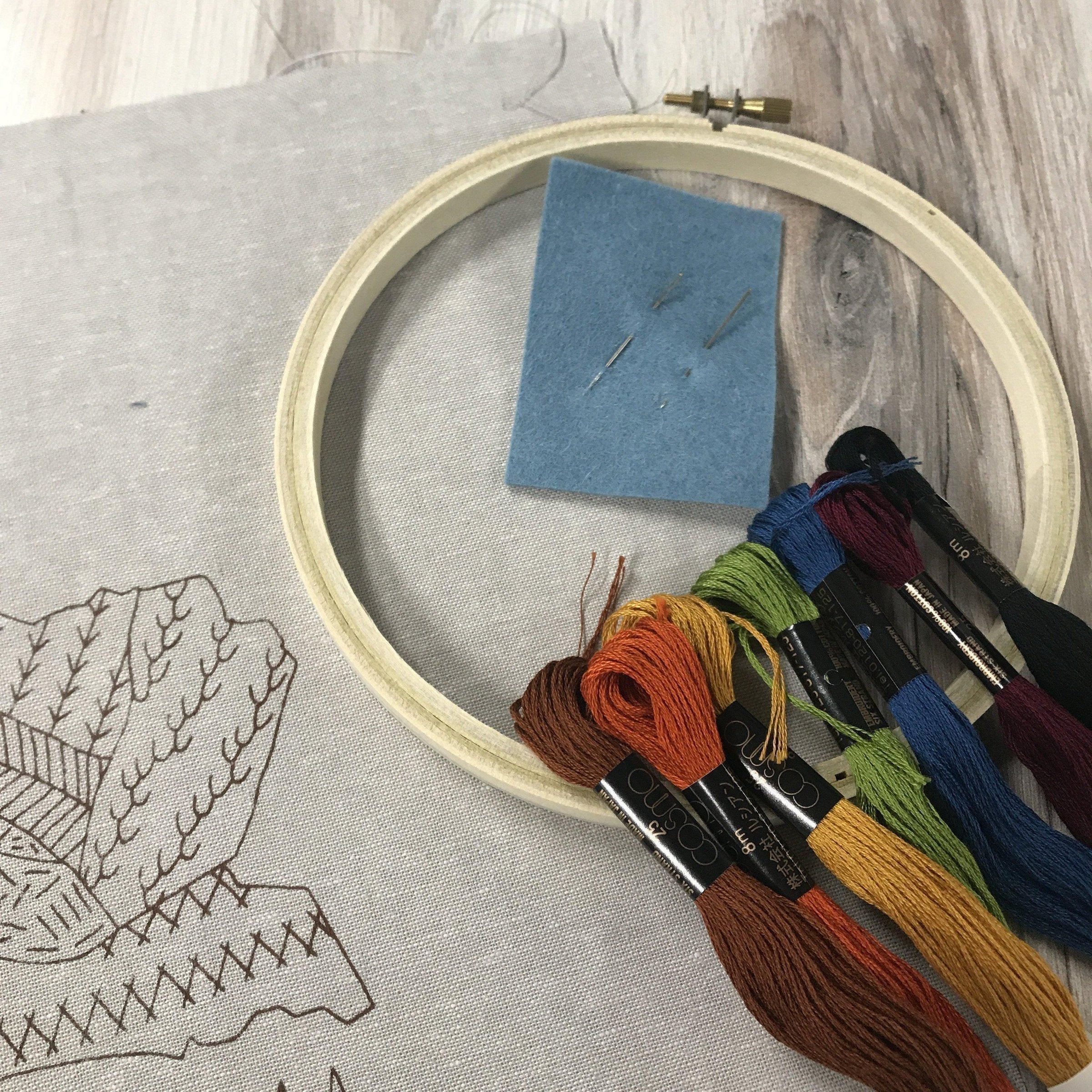 Our Fair City Somerville Embroidery Kit - Image 4