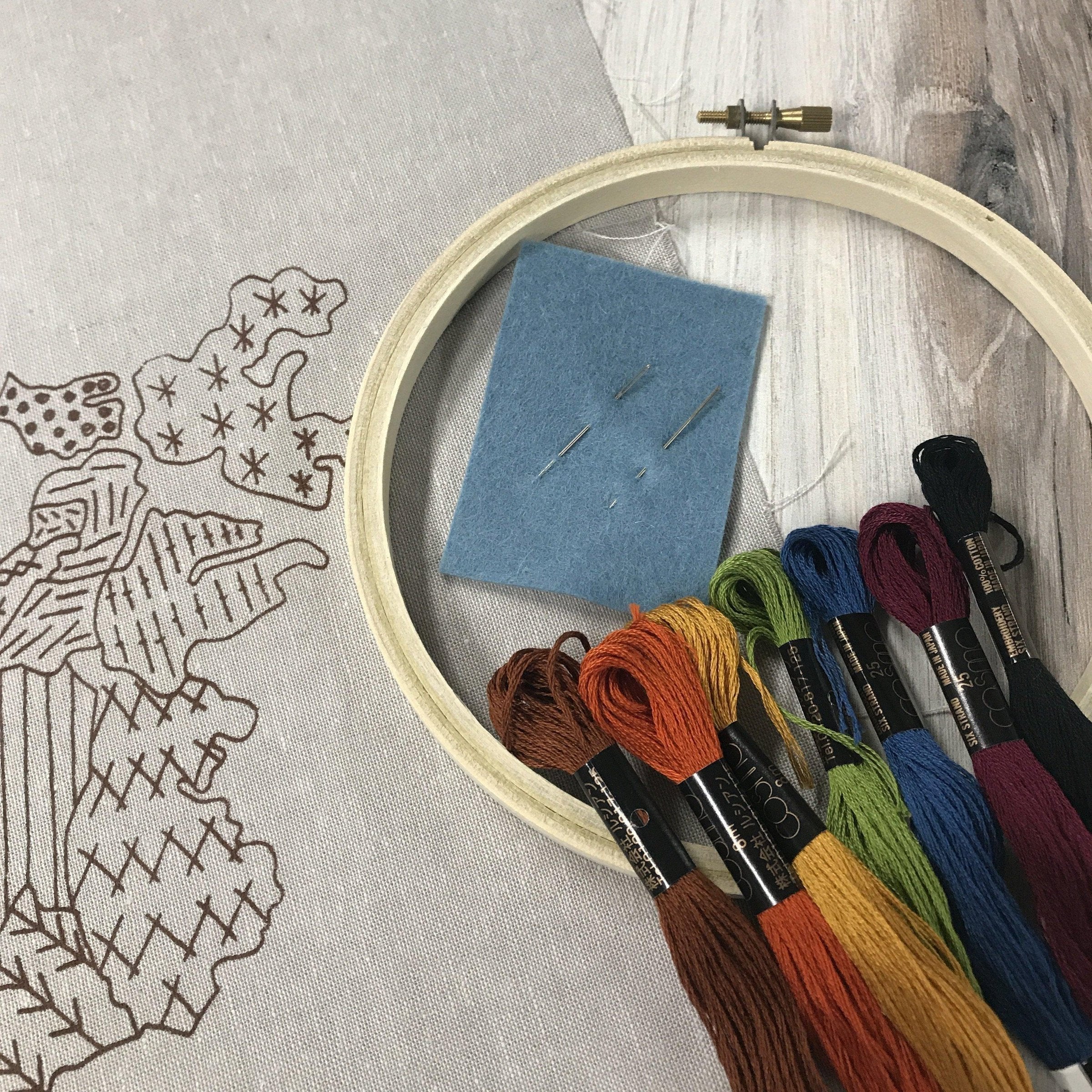 Our Fair City Boston Embroidery Kit - Image 4