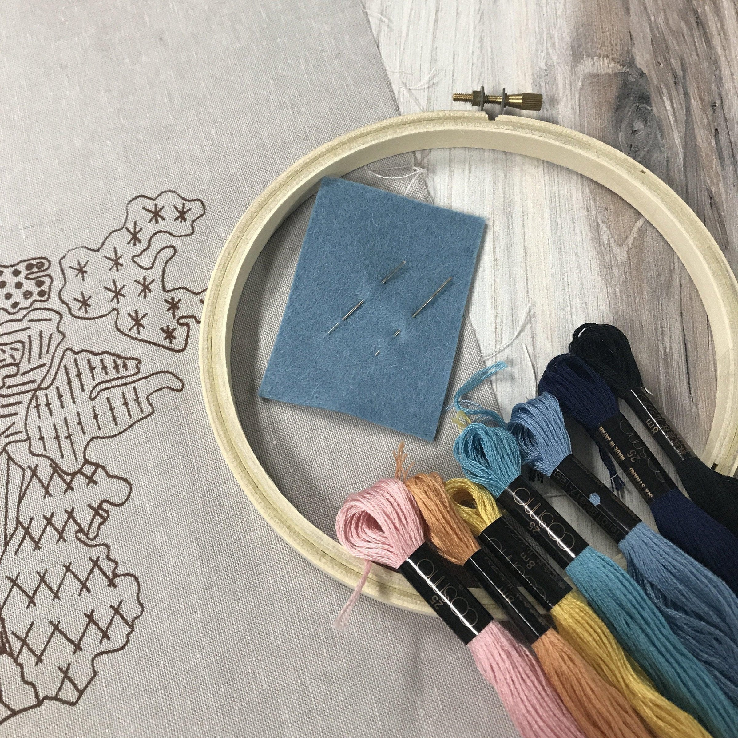 Our Fair City Boston Embroidery Kit - Image 6