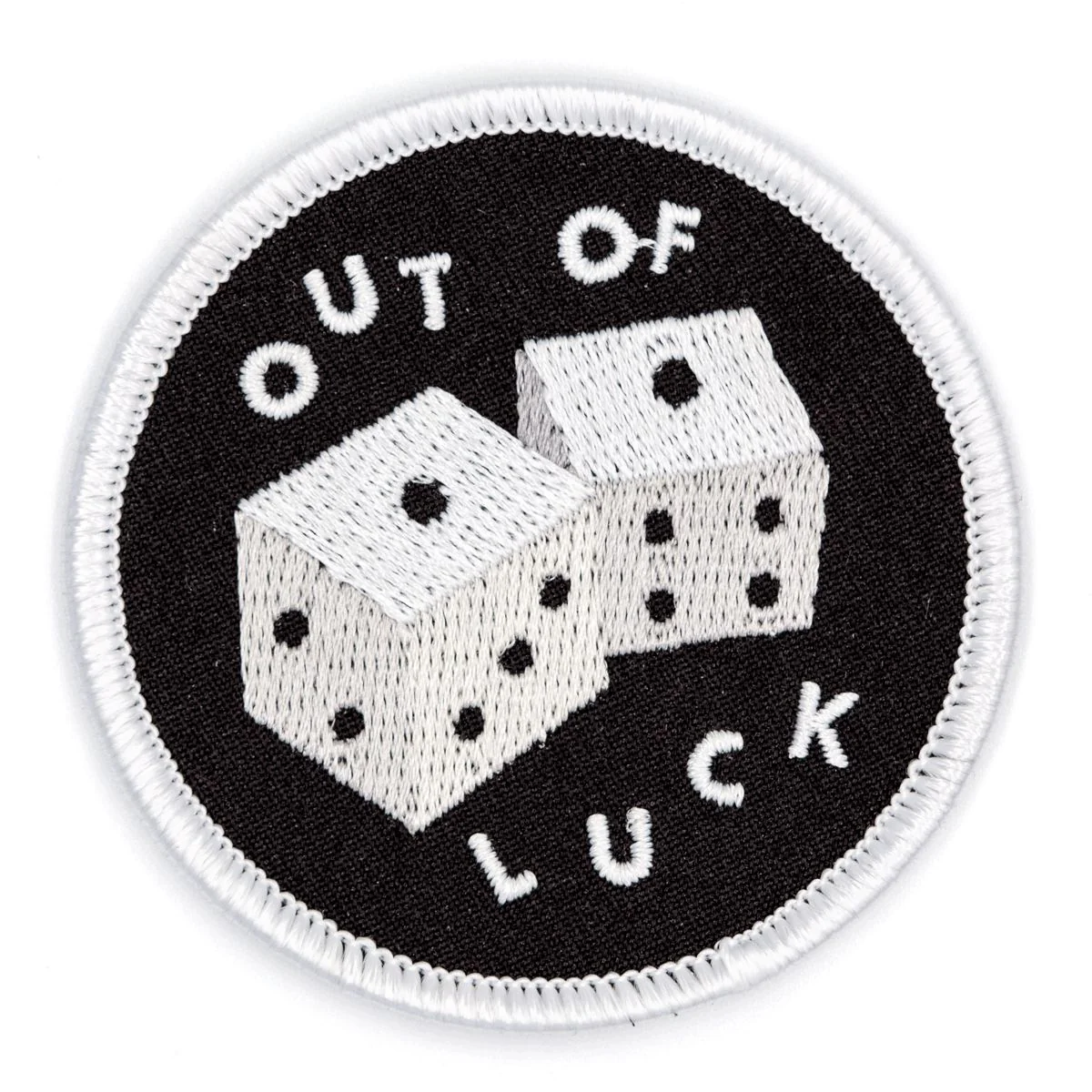 Out Of Luck Iron-On Patch