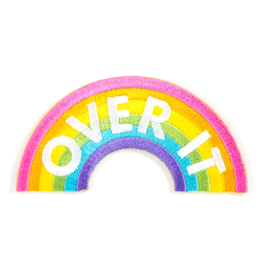 Over It Iron-On Patch