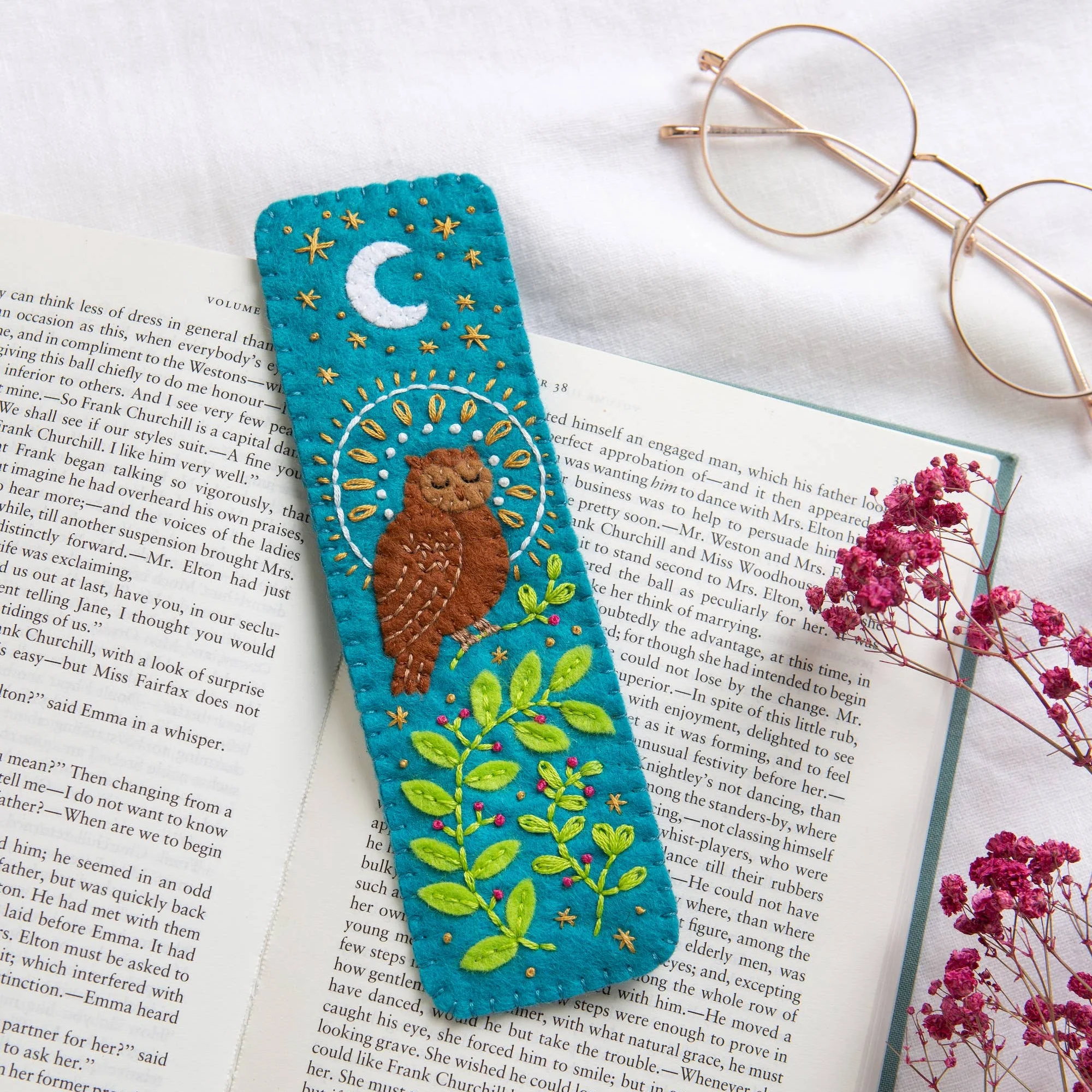 Owl Bookmark Felt Craft Kit