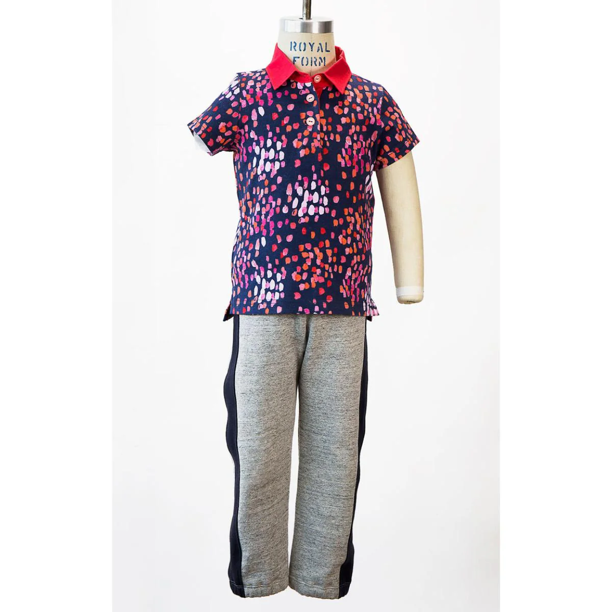 Parachute Polo & Sweatpants Pattern - PDF DOWNLOAD - Image 3