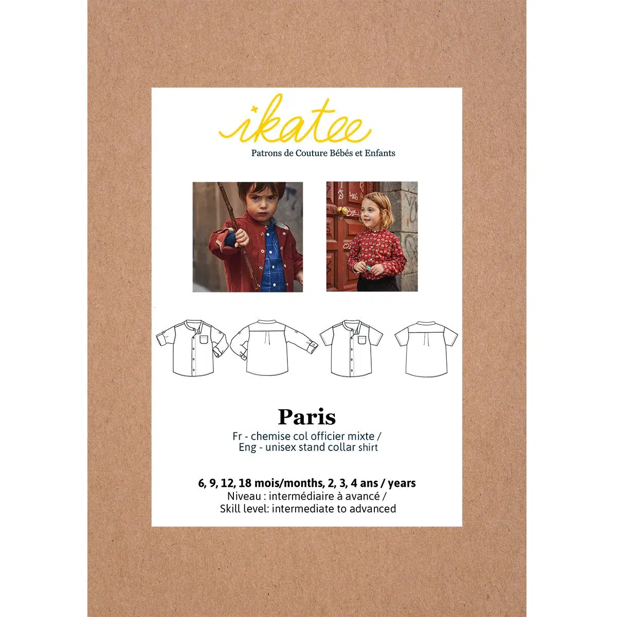Paris Shirt Pattern - Image 7