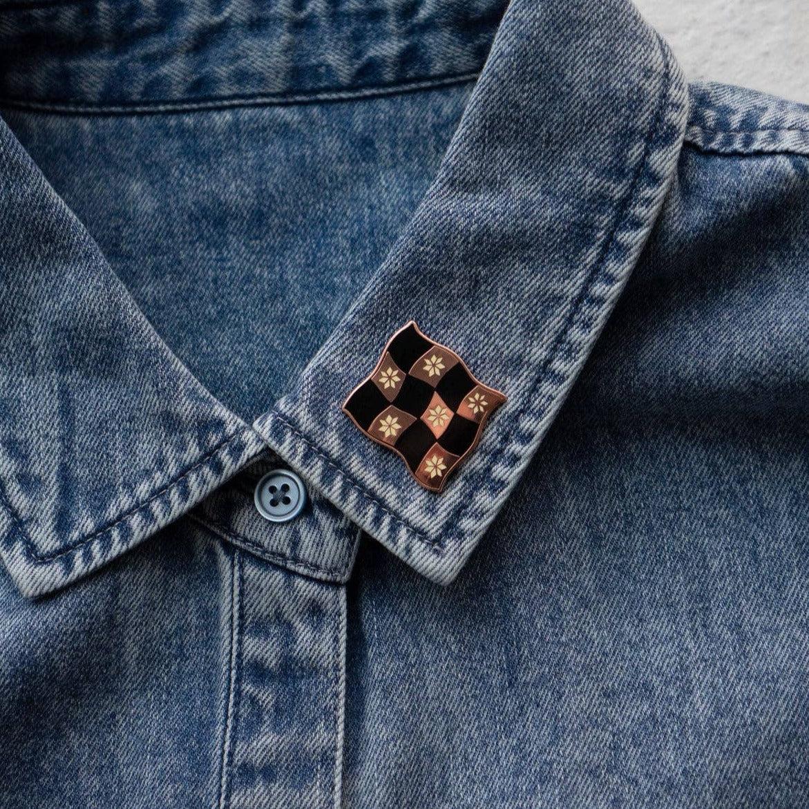 Patchwork Enamel Pin - Image 2