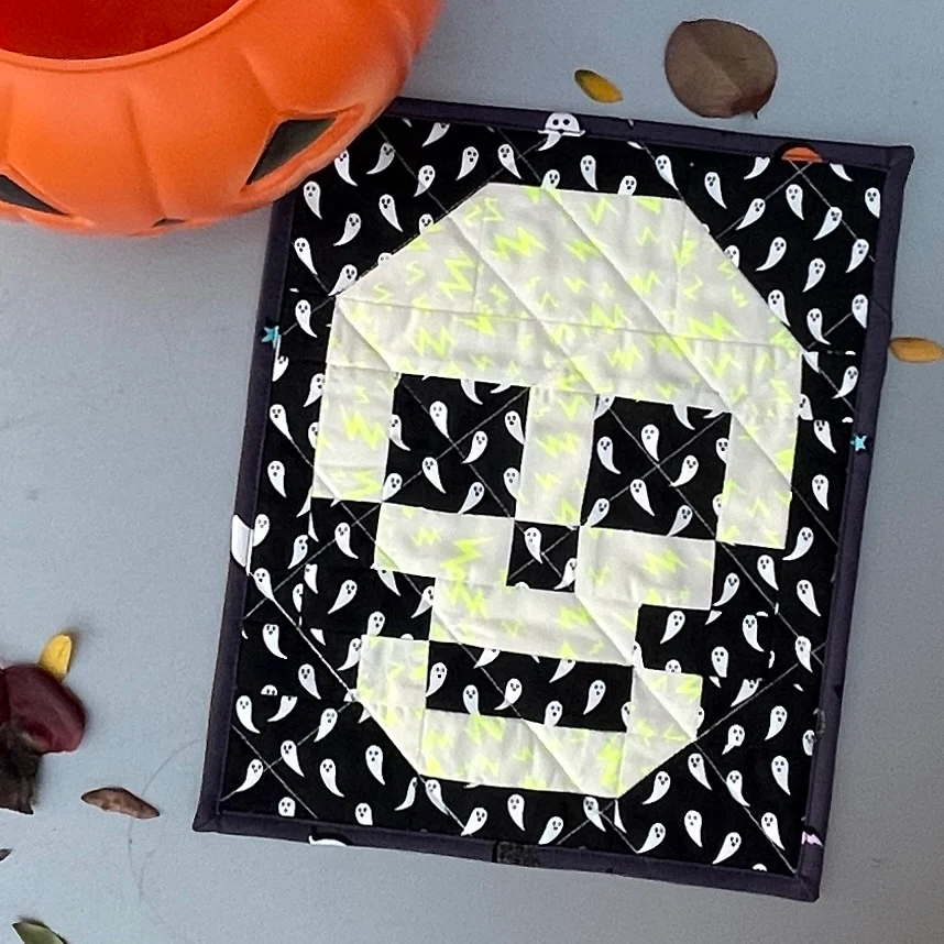 Patchwork Skull Block