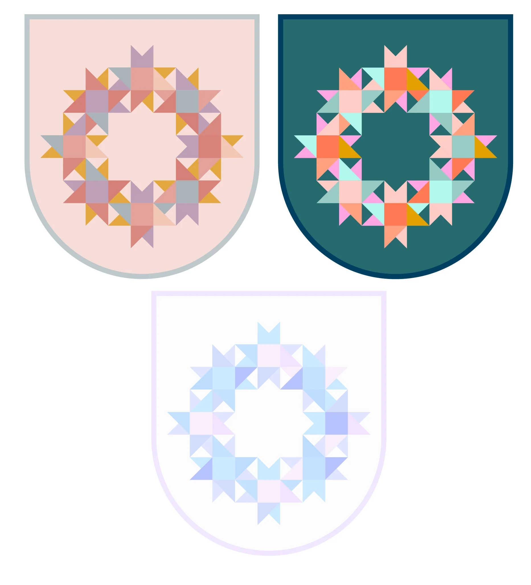 Patchwork Wreath - 3 sessions - Image 2