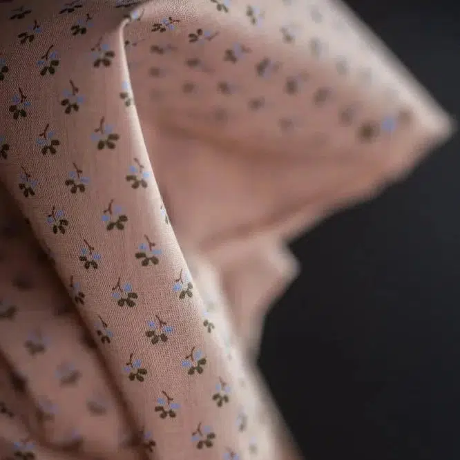 Piccolino Pink Cotton/Linen - Image 3