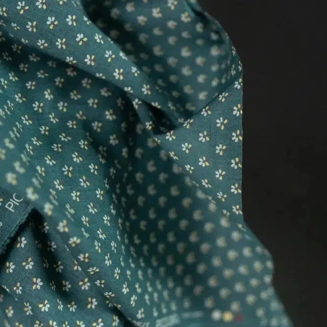 Piccolino Teal Cotton/Linen - Image 3