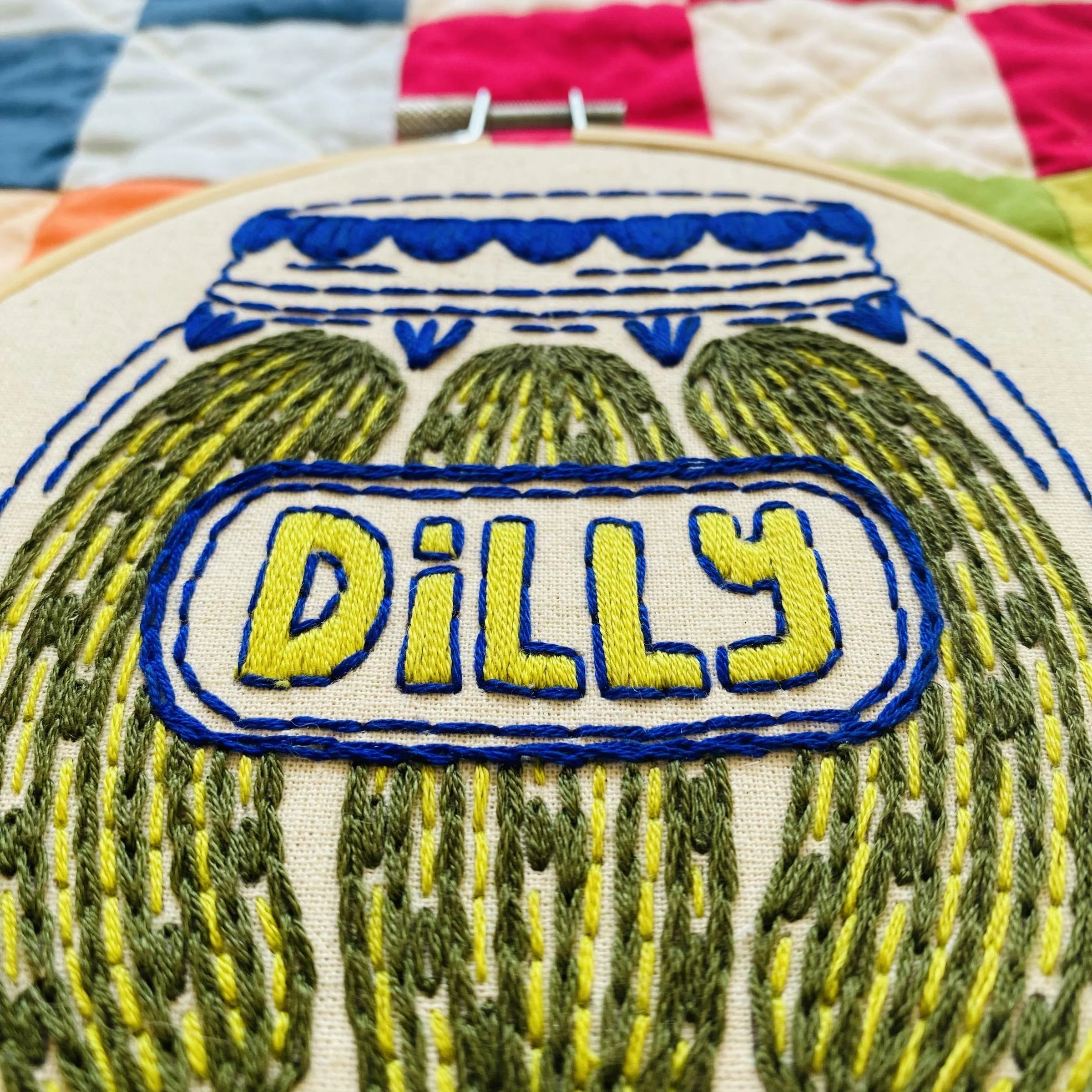 Pickles Embroidery Kit - Image 2