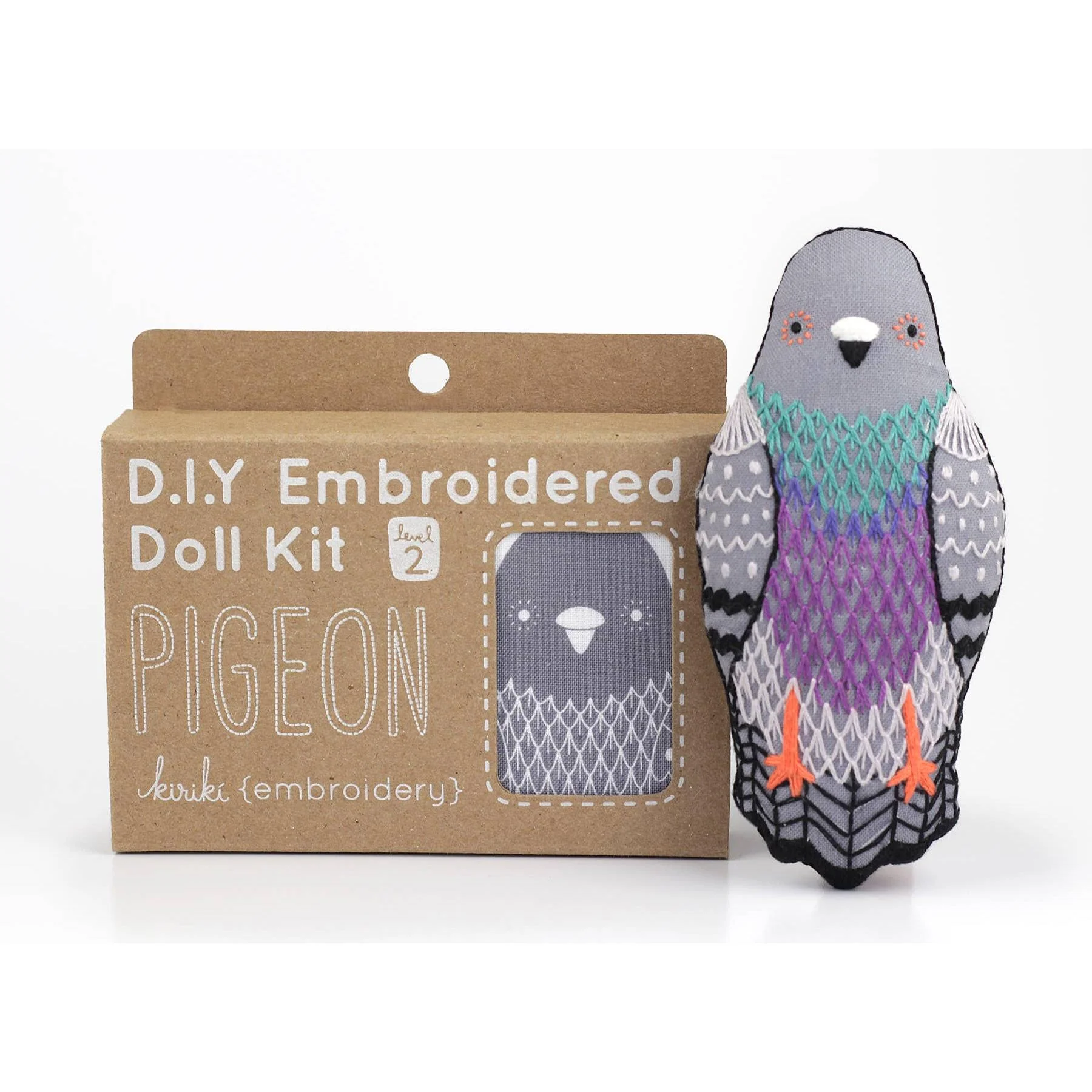 Pigeon DIY Embroidery Kit - Image 2